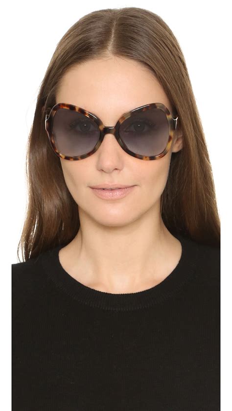 prada butterfly 57mm sunglasses|Prada Designer Sunglasses for Women .